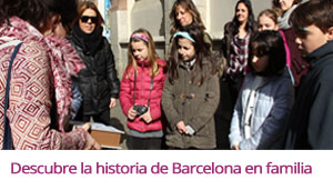 Enlace al álbum fotográfico Flickr de la actividad freelazzum 'Descubre la historia de Barcelona en familia'. Con la anfitriona lazzer Aurora. [realizada domingo 21 de febrero a las 10:30h.]