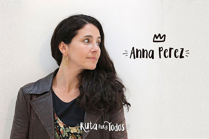 Anna Pérez, una de los 3 ganadores de #RutaparatodosBCN, ha diseñado la ruta ¡¿A qué sabe Barcelona?': Un paseo por el mindfulness lleno de ideas para llevar.' Promoviendo hábitos de alimentación saludable y consciente.